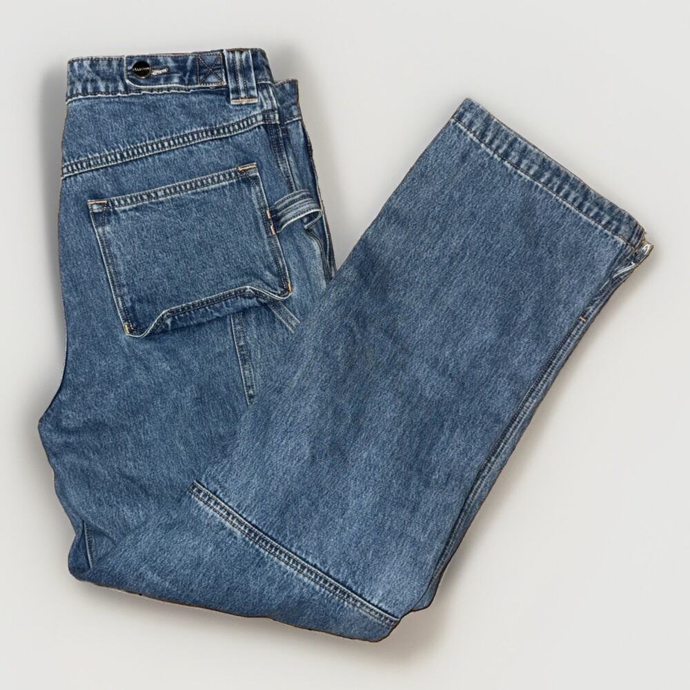 ALL SAINTS DURAN SKINNY CARGO Blue JEANS 32x33